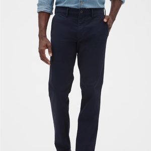 Gap Flex Essential Khaki Straight Leg, Navy 38x32